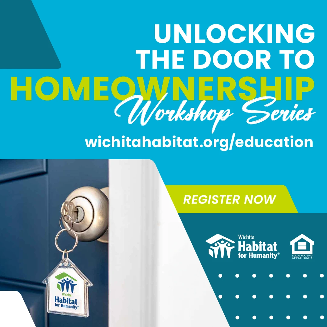 Unlocking the Door to Homeownership Workshop Series event banner.