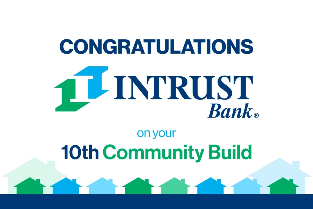 Featured image for “Celebrating a milestone: INTRUST Bank’s 10th community build”