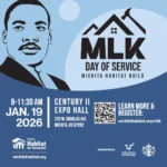 Martin Luther King, Jr. Day of Service Build event flyer. Includes time, date, and location.