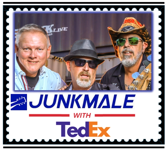 JunkMale with TedEx.