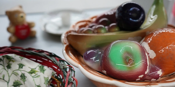 Various housewares on display.