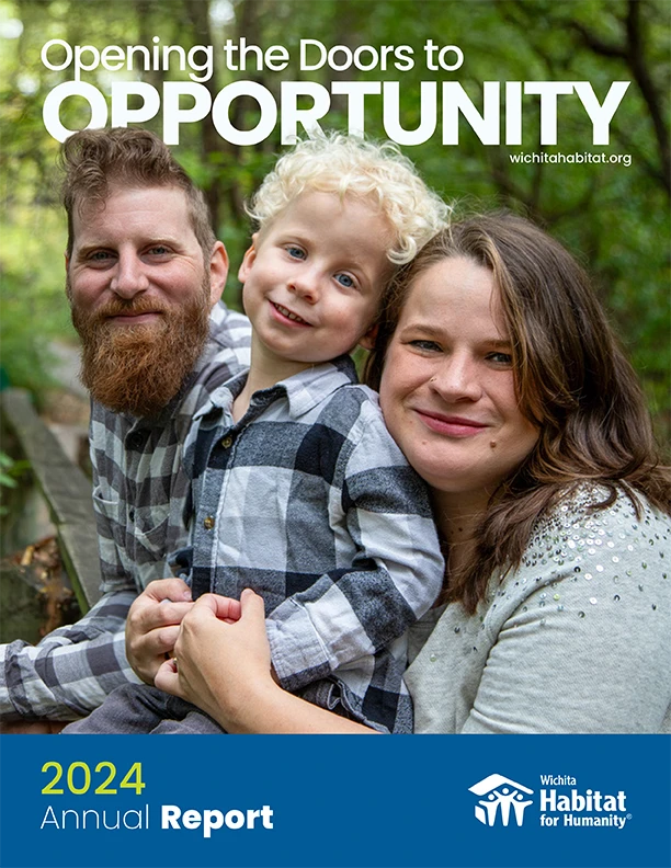 2024 Annual Report Cover, Opening the Doors to Opportunity.